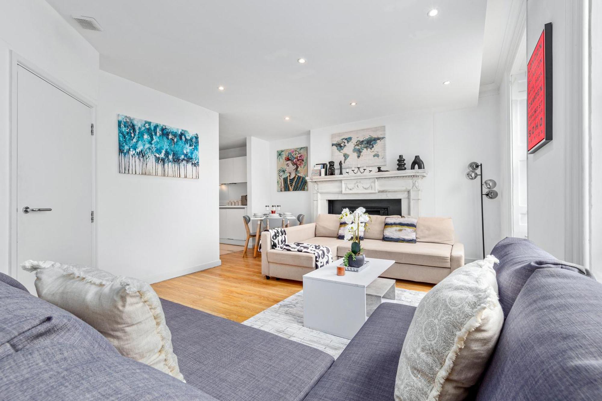 3-Bedroom Flat In London Sleeps 14 Hy1 المظهر الخارجي الصورة