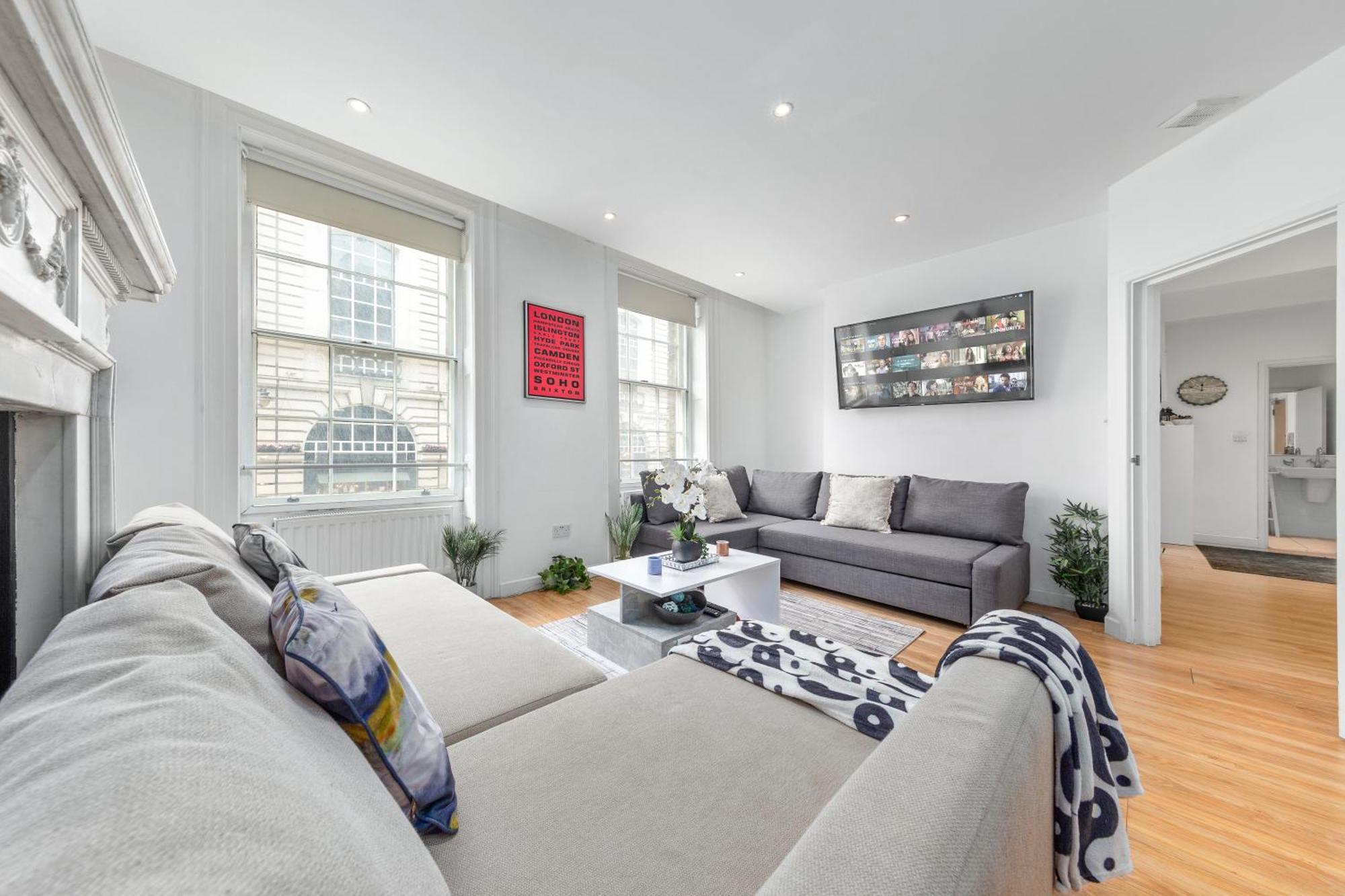 3-Bedroom Flat In London Sleeps 14 Hy1 المظهر الخارجي الصورة